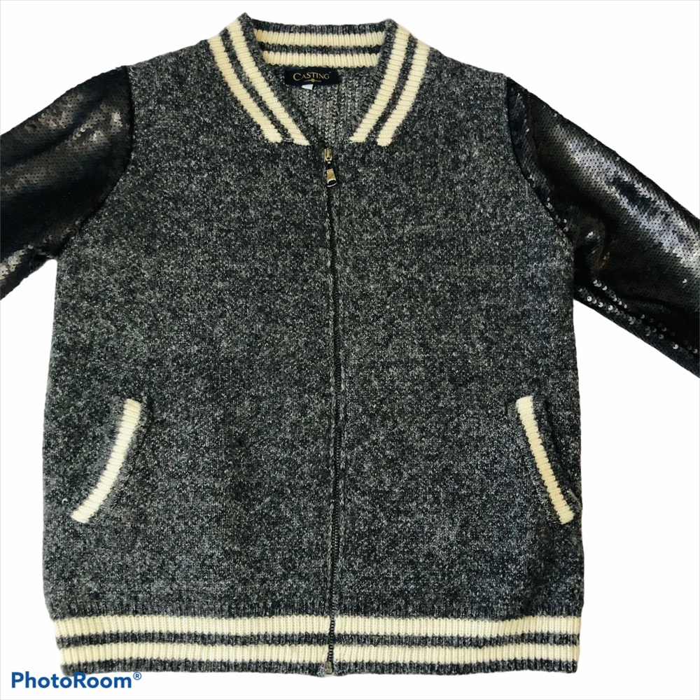 Sequin Sleeve Jacket - image 3